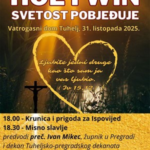 Molitveno bdjenje uoči Svih svetih u Župi Uznesenja BDM - Tuhelj